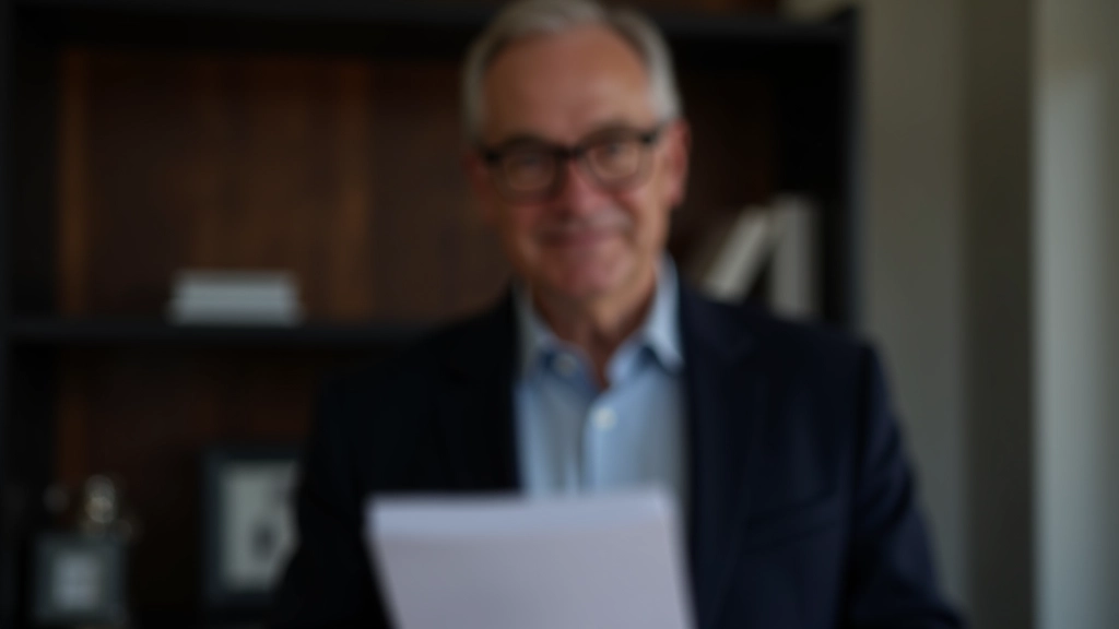 Starší muž v brýlích drží list IOLDP a čte jej