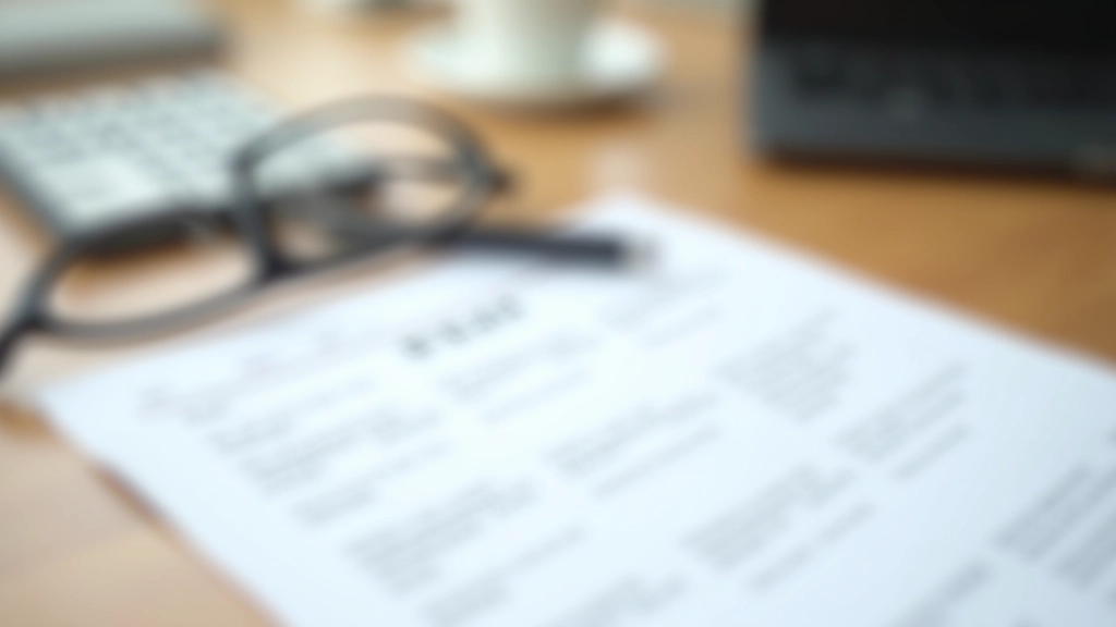 Formulář IOLDP rozložený na stole se čtecími brýlemi a perem